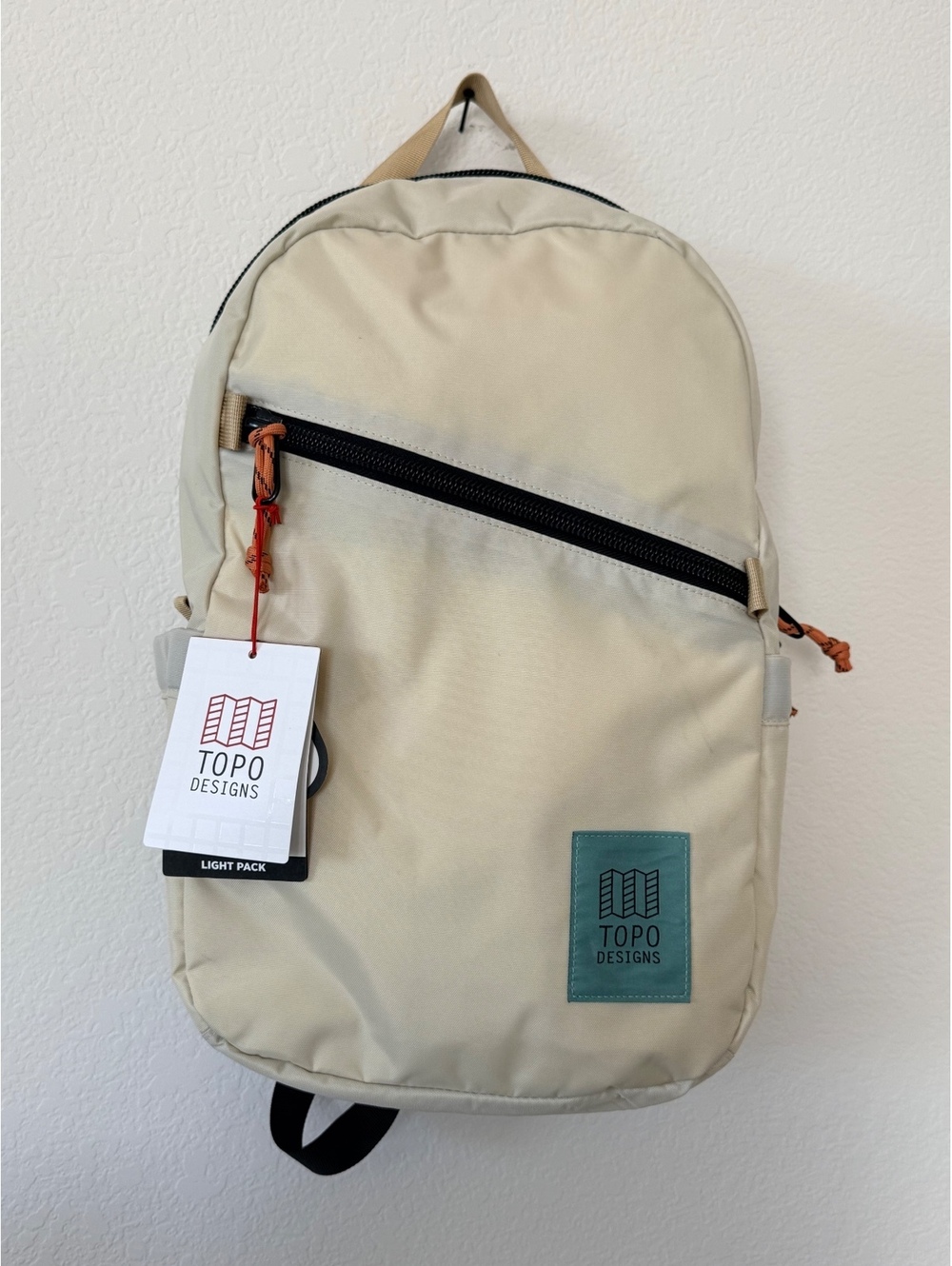 Topo Designs Light Pack Backpack Bone White 18.5L New With Tags